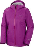 columbia womens evapouration jacket x small logo