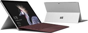 img 3 attached to Burgundy Signature Type Cover for Microsoft Surface Pro - FFP-00041: A Classy Keyboard & Protective Accessory