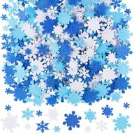 chrorine snowflake self adhesive christmas decoration logo