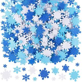 img 4 attached to CHRORINE Snowflake Self Adhesive Christmas Decoration