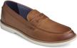 sperry newman penny loafer brown logo