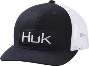 img 2 attached to HUK Men's Angler Anti-Glare Fishing Hat - Enhancing Your Fishing Experience with Huk'd Up Hat