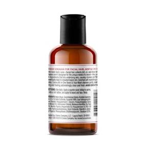 img 1 attached to Cremo Mint Blend Beard and Face Wash: Ultimate Solution for Coarse Facial Hair Care, 6 Oz