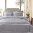 shatex comforter striped quilted comforters logo