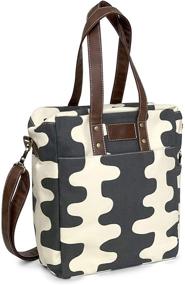 img 2 attached to 👜 MaiKa Charcoal Women's Handbags & Wallets: Recycled Canvas Commuter Totes