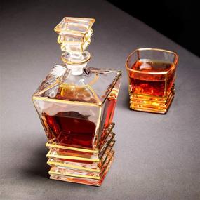 img 2 attached to SALADAYS 7 Piece Whiskey Decanter Glasses