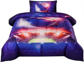 img 4 attached to JQinHome Comforter Teens Lights Cartoon