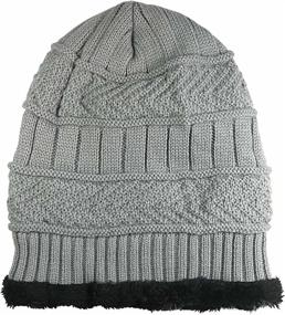 img 3 attached to HINDAWI Women's Winter Slouchy Beanie Gloves - Knit Hats Skull Caps with Touch Screen Mittens