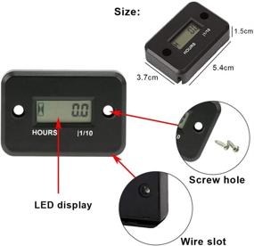 img 3 attached to Водонепроницаемый тахометр Floor88 Motorcycle Snowmobile