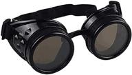 steampunk vintage retro weld punk gothic sunglasses goggles for aviation biker motorcycle riding логотип