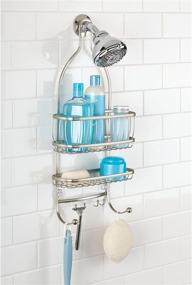 img 3 attached to InterDesign York Shower Caddy Satin