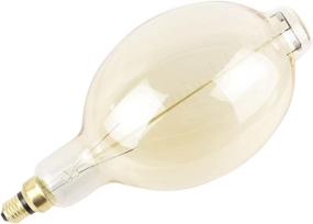 img 2 attached to 💡 TIANFAN Giant Edison Bulb BT180 Vintage Incandescent 60W Spiral Filament 110/130V E26 Bulb - Large Size Light Bulb for Enhanced SEO