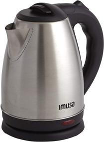 img 1 attached to IMUSA USA GAU-18220 1.8L Cordless Stainless Steel Electric Tea Kettle with Convenient Pouring Spout