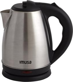 img 4 attached to IMUSA USA GAU-18220 1.8L Cordless Stainless Steel Electric Tea Kettle with Convenient Pouring Spout