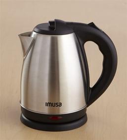 img 2 attached to IMUSA USA GAU-18220 1.8L Cordless Stainless Steel Electric Tea Kettle with Convenient Pouring Spout