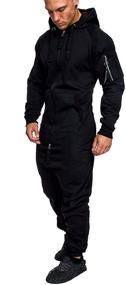 img 3 attached to Acelyn Fashion Camouflage Jumpsuit Sweatsuit Men's Clothing
