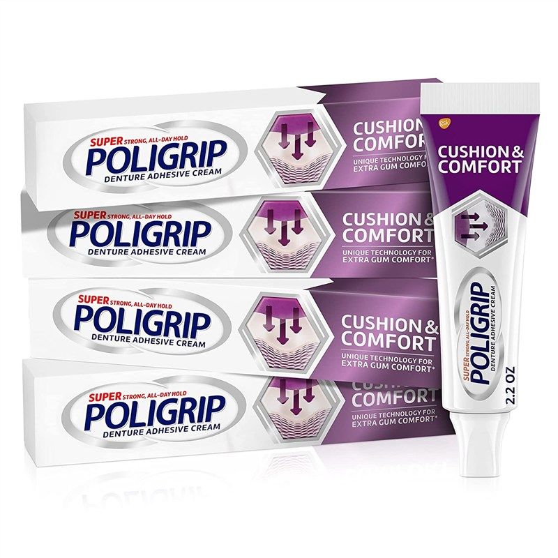 Cushion Grip - a Soft Pliable Thermoplastic for Refitting and Tightening  Dentures 1 Oz (28 Grams)