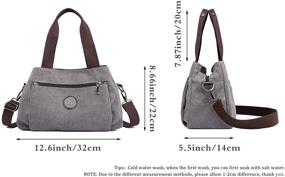 img 3 attached to Сумки на плечо Crossbody с отделениями для женщин - сумки и кошельки Chikencall