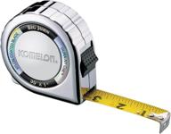 📏 komelon 535c 35-foot chrome measuring tape логотип