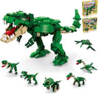 🦕 dinosaur building blocks: mulukiss educational dinosaur toy set logo