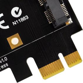 img 2 attached to Enhance Network Performance with SilverStone Technology Mini PCI-E to PCI-E Adapter and Dual Band MIMO Antenna (ECWA1)