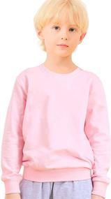 img 4 attached to 👕 ALALIMINI Toddler Sweatshirts - Lightweight Crewneck Boys' Clothing and Fashion Hoodies