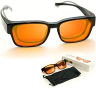 👓 elementsactive fitover 99.5% blue blocking amber computer & sleep glasses for kids and teens: reduce eyestrain, headaches, and insomnia, fits over eyeglasses logo