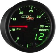 maxtow double vision turbo boost interior accessories for gauges logo