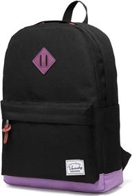 img 4 attached to Classic Lightweight Water Resistant Rucksack Backpack Laptop Accessories for Bags, Cases & Sleeves