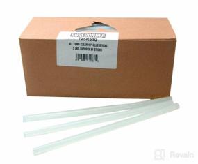 img 7 attached to 🔥 10 inch Hot Sticks Full-Size Multi-Temp All-Purpose Glue Sticks - 5lb Box, 7/16 X 10, 5 Pound
