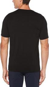 img 1 attached to Perry Ellis Stretch V Neck Shirt: Comfort and Style Combined