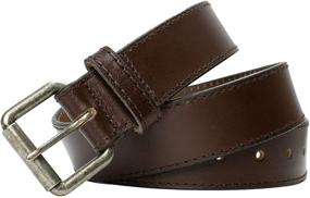 img 1 attached to Genuine Leather Men's Accessories: Outback Black Belt