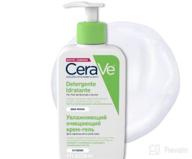 img 1 attached to 🧴 CeraVe Hydrating Facial Cleanser: Non-Foaming Moisturizing Face Wash with Hyaluronic Acid, Ceramides, and Glycerin - 16 fl oz review by Eddie Shields