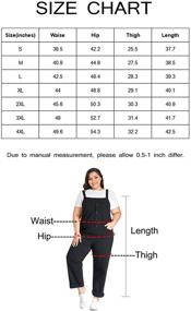 img 1 attached to 👩 Lncropo Women's Overalls Jumpsuit Rompers - Fashionable Clothing for Women