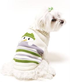 img 2 attached to FouFou Dog Animal Sweater Snowman