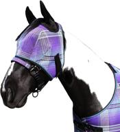 🐴 protect your horse with the kensington average signature fly mask with web trim logo
