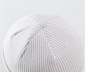 img 1 attached to 🧒 Warm Rib Knit Cuff Beanie Winter Hat for Toddler Boys and Girls - Home Prefer