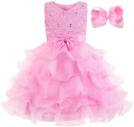 flower ruffle sleeveless princess girls' dresses by jerrisapparel: dress up your little princess in style! logo