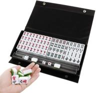 🀄 discover the convenience of the mahjong traditional portable mah jongg set logo