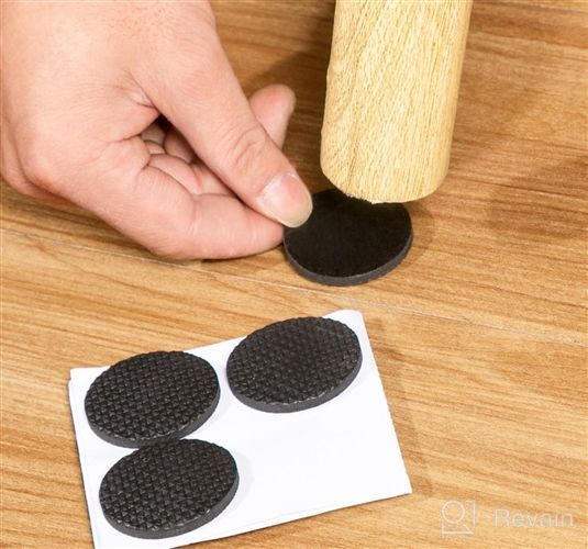 img 1 attached to 🦍 Slipstick GorillaPads CB147: 16-Piece Non Slip Furniture Pads / Gripper Feet - Self Adhesive Rubber Floor Protectors review by Kelly Caballes