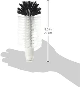 img 2 attached to 🧽 Winco -BR Glass Washer Brush: Effective Medium-Size Brush in White and Black