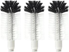 img 1 attached to 🧽 Winco -BR Glass Washer Brush: Effective Medium-Size Brush in White and Black