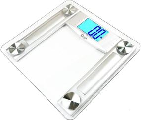 img 1 attached to 🔢 Ozeri ProMax 560lbs/255kg Bath Scale: Highly Accurate Sensor Technology with Body Tape Measure & Fat Caliper, Silver