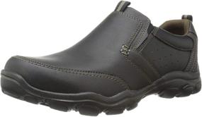 img 4 attached to 👞 Skechers Montz Devent Slip Loafer Men's Shoes - Comfort and Style Combined!