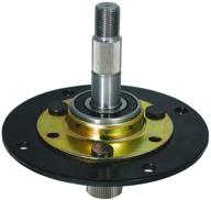 stens spindle assembly 285-110 - compatible with mtd 717-0906, 717-0906a, 753-05319, 917-0906a - fits 600 and 805 series, 32-inch and 42-inch deck g, 38-inch deck f - gray logo