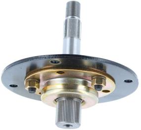 img 1 attached to Stens Spindle Assembly 285-110 - Compatible with MTD 717-0906, 717-0906A, 753-05319, 917-0906A - Fits 600 and 805 Series, 32-Inch and 42-Inch Deck G, 38-Inch Deck F - Gray