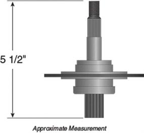 img 2 attached to Stens Spindle Assembly 285-110 - Compatible with MTD 717-0906, 717-0906A, 753-05319, 917-0906A - Fits 600 and 805 Series, 32-Inch and 42-Inch Deck G, 38-Inch Deck F - Gray