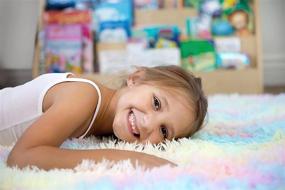 img 1 attached to Joyful Rugs Colorful Playroom Aesthetic