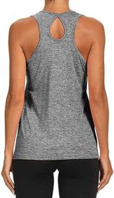 img 4 attached to Mippo Workout Sleeveless Athletic Running Outdoor Recreation in Outdoor Clothing