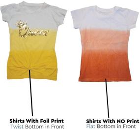 img 3 attached to 👚 Stylish Trio: MISS POPULAR 3 Pack T Shirt Fashion for Girls